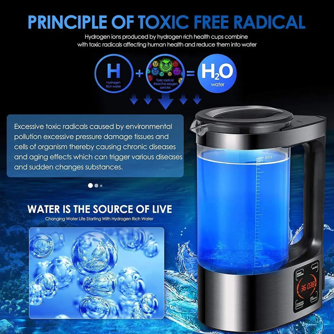 How to find best hydrogen water bottle