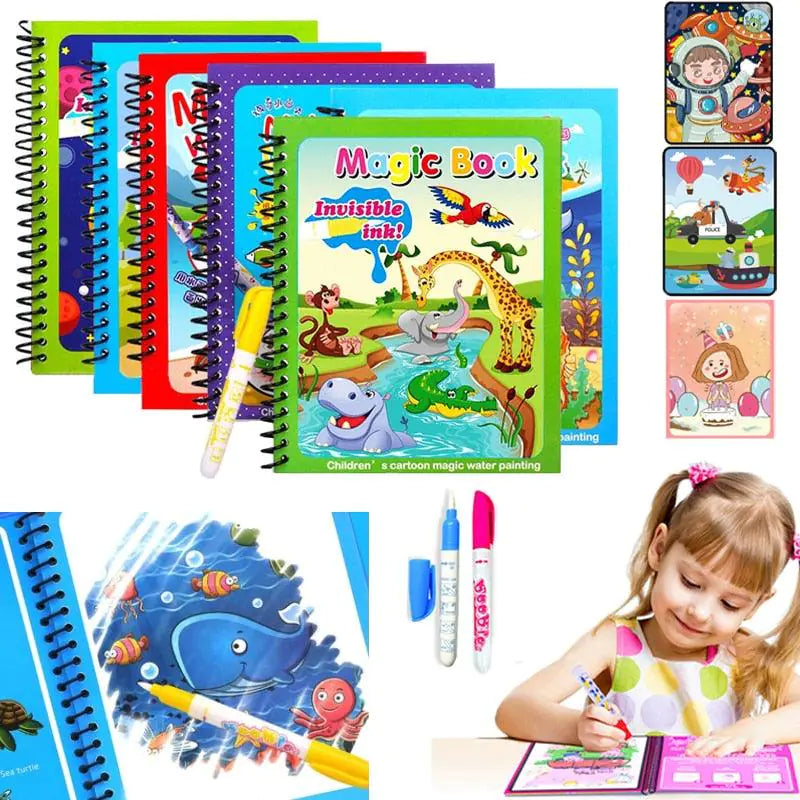 Magic Book Kids water bottles  Kids water bottles  kids Magic book