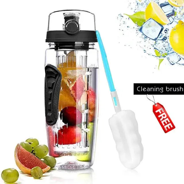 32 OZ Fruit Infuser Water Bottle - Kids water bottles 