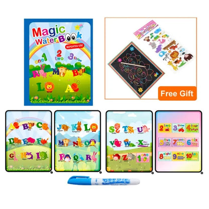 Magic Water Drawing Coloring  Book Kids water bottles  Kids water bottles