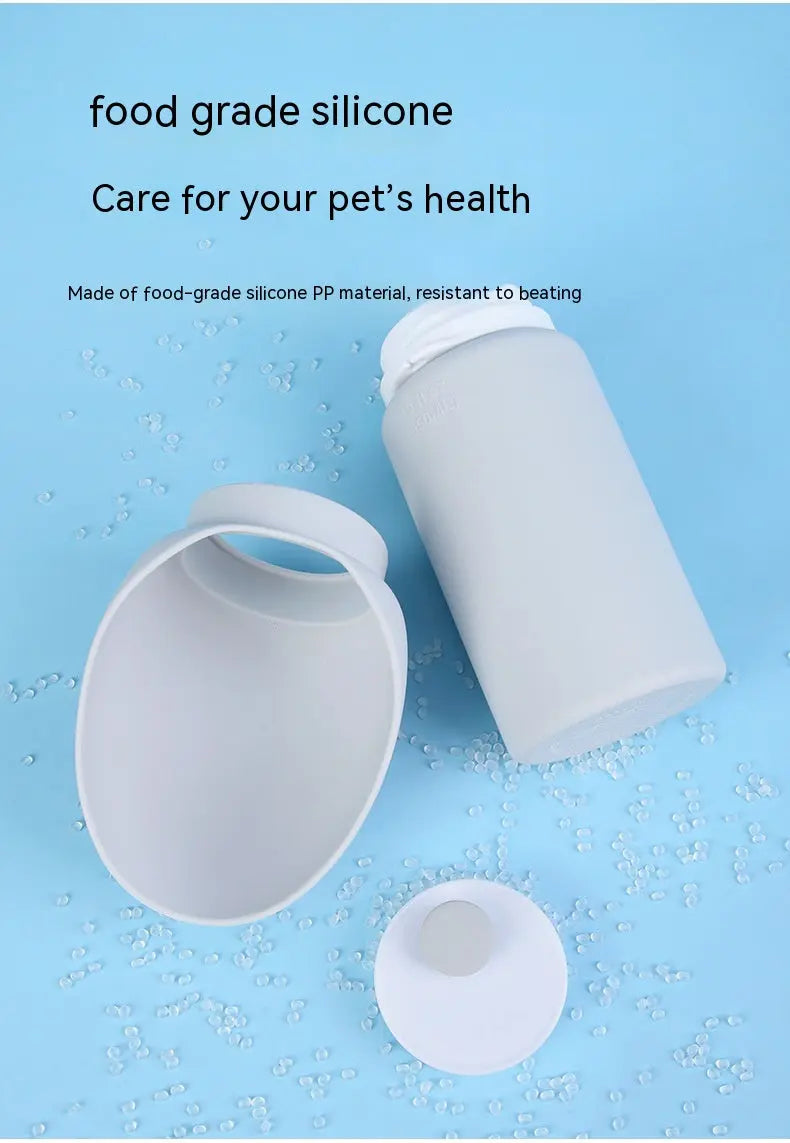 Foldable Silicone Water Bottle for Pets – Large Capacity - Kids water bottleswater bottle Water bottle  Foldable Silicone Water Bottle for Pets – Large Capacity