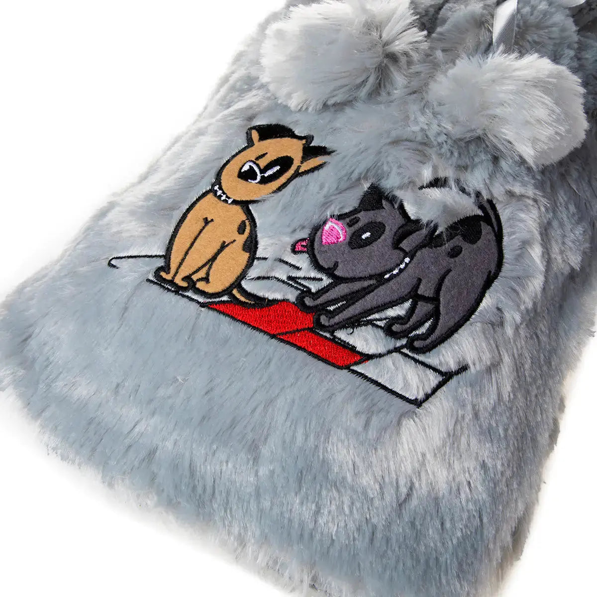 Biggdesign Dogs Grey Hot Water Bottle - Kids water bottles 