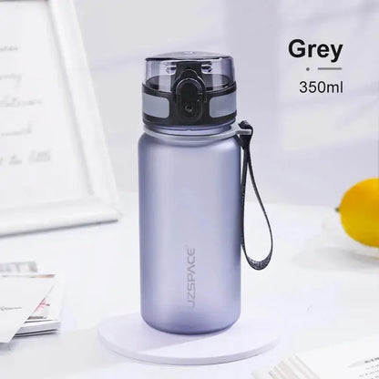 350ML Sport Water Bottle With Time Marker Girl Kids Portable Leakproof Eco-friendly No Smell Tritan Plastic Drinkware