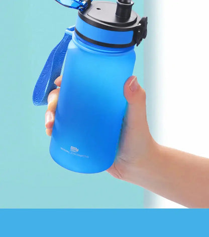 350ML Sport Water Bottle With Time Marker Girl Kids Portable Leakproof Eco-friendly No Smell Tritan Plastic Drinkware