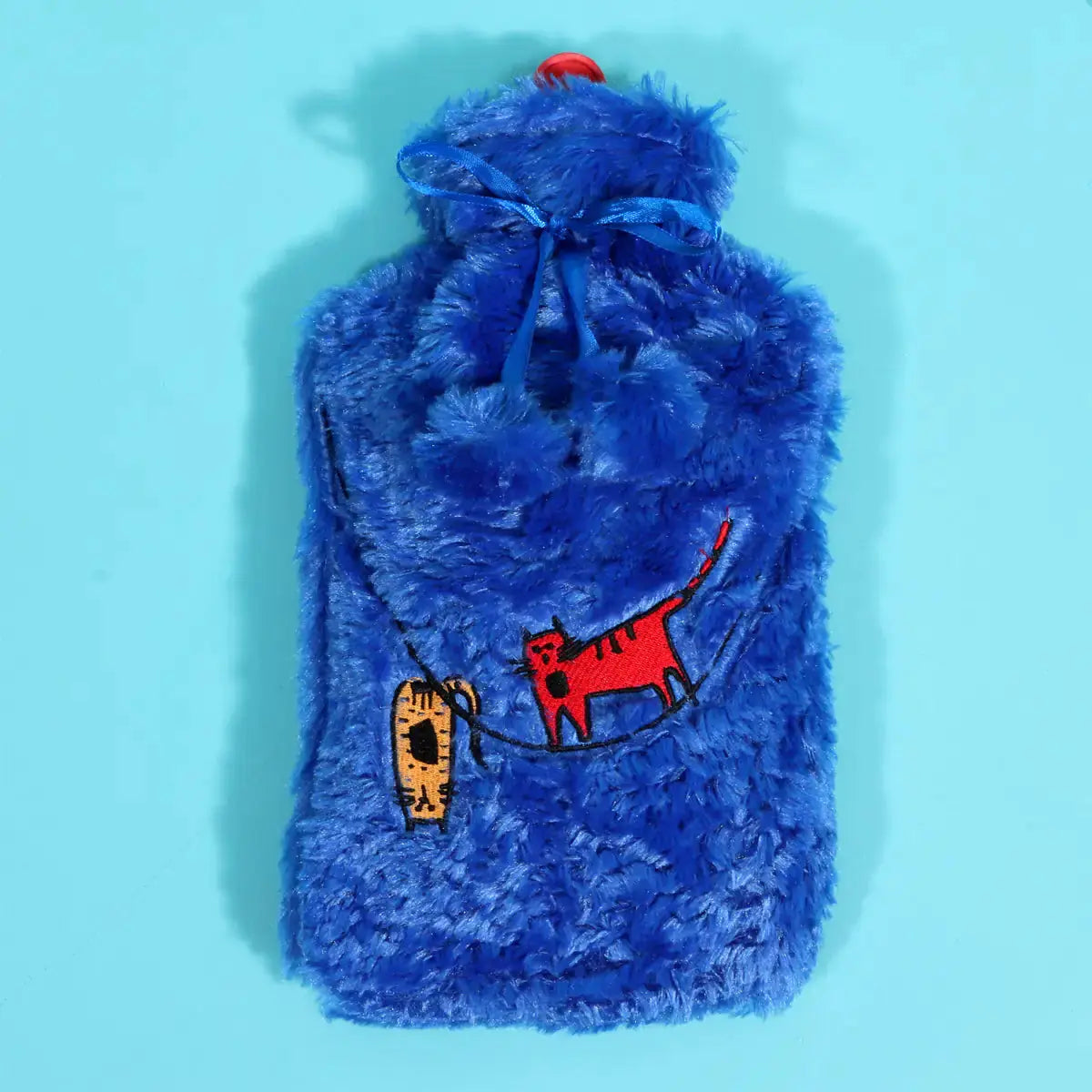 Biggdesign Cats Blue Hot Water Bottle - Kids water bottles 