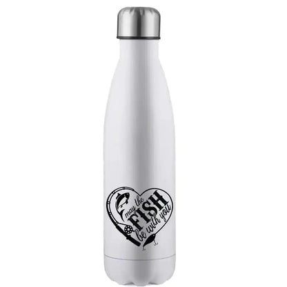 May The Fish Be With You 17oz Stainless Water Bottle Kids water bottles  Kids water bottles