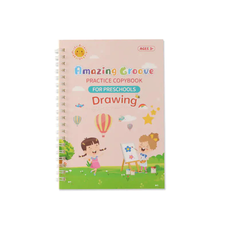 Children's Control Pen Training Book Kids water bottles  Kids water bottles