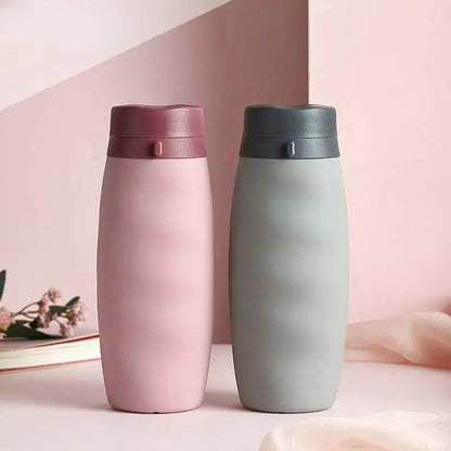 600ml Foldable Water Bottles Soft Flask Sports Drinking Water - Kids water bottles