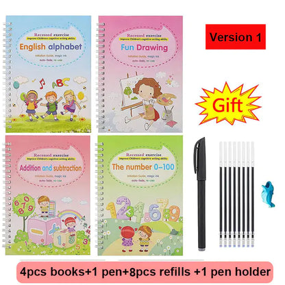 Children's Magic Practice Book Kids water bottles 16.00 Kids water bottles Version-1 kids Magic book