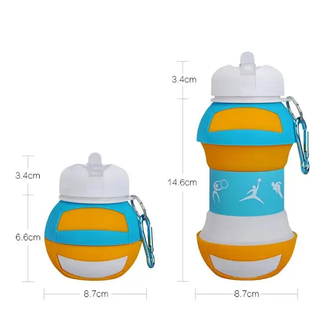 Fold Water Bottle - Kids water bottles 