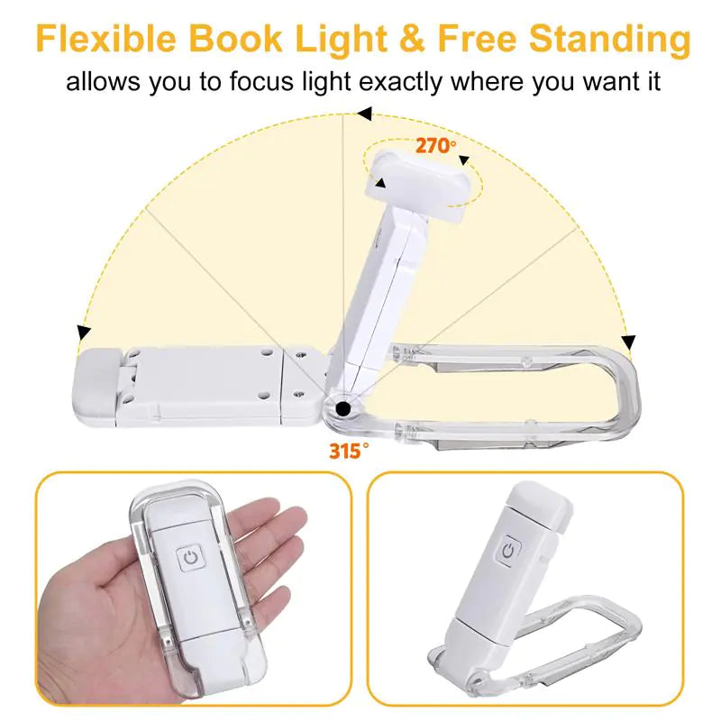 LED USB Rechargeable Book Light Kids water bottles  Kids water bottles