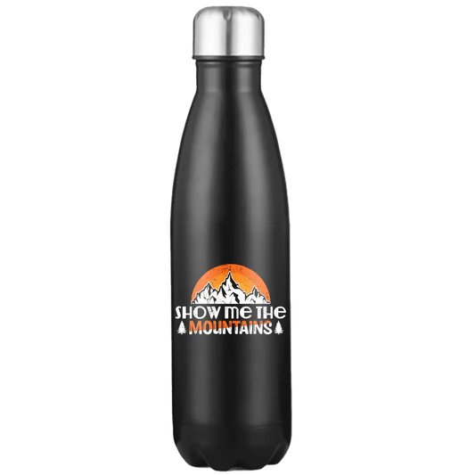 Hiking Show Me To The Mountains Stainless Steel Water Bottle Kids water bottles  Kids water bottles