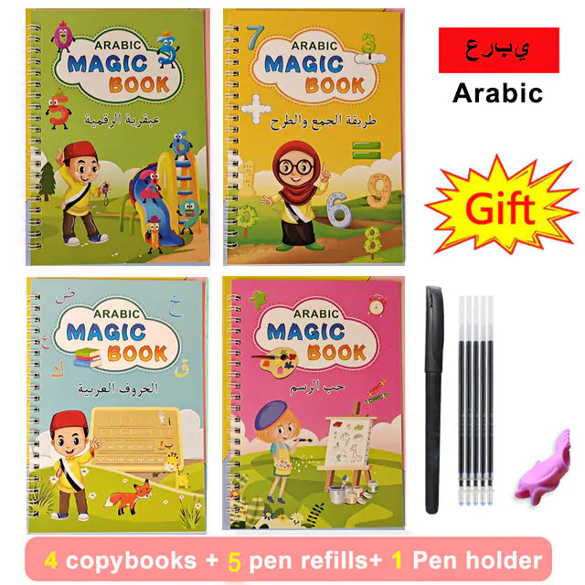 Children's Magic Practice Book Kids water bottles  Kids water bottles  kids Magic book