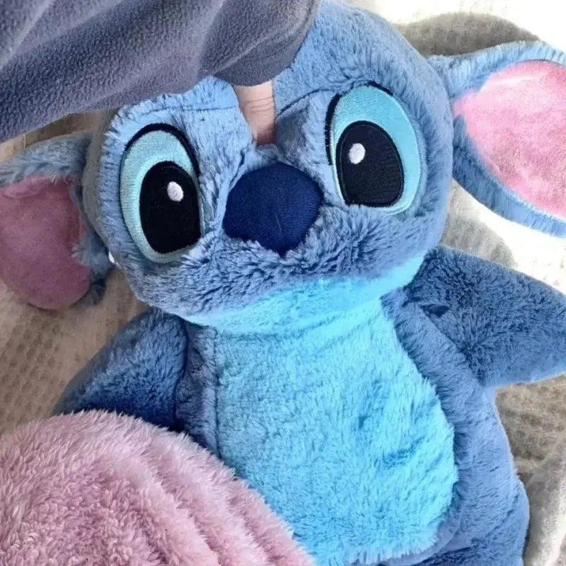 Kawaii Lilo Stitch Plush Hot Water Bottle - Kids water bottles 