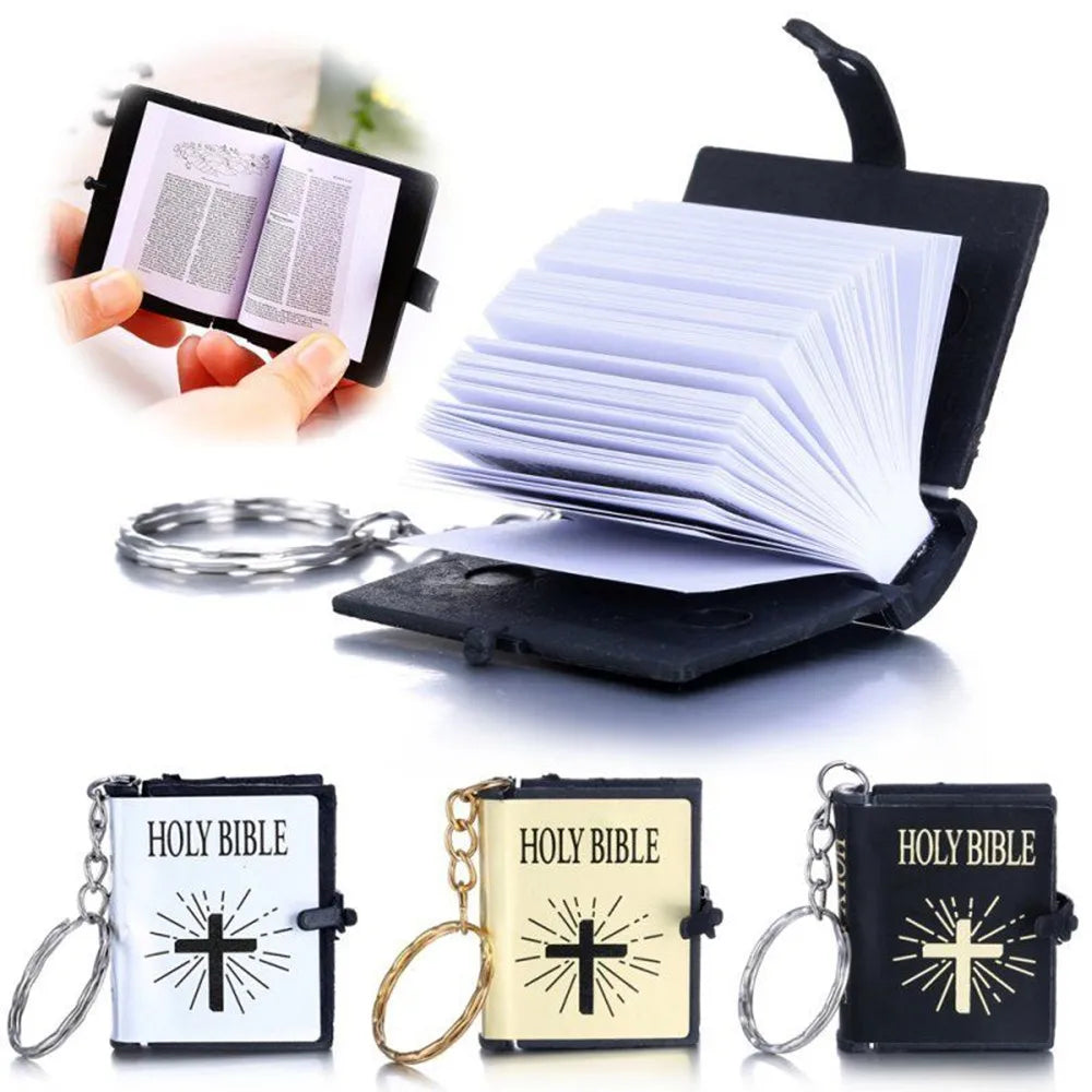 Mini Bible Keychain Book Pendant Kids water bottles  Kids water bottles  kids Magic book