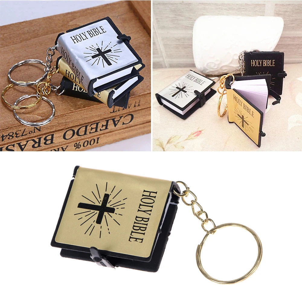 Mini Bible Keychain Book Pendant Kids water bottles  Kids water bottles  kids Magic book