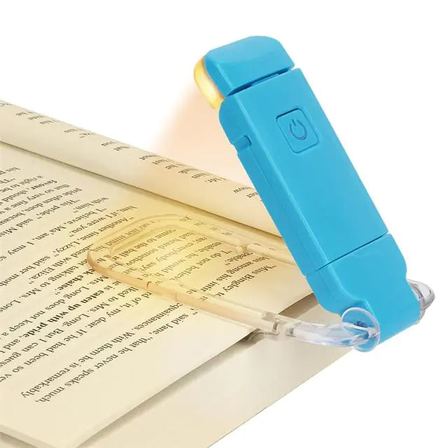 LED USB Rechargeable Book Light Kids water bottles 12.00 Kids water bottles Blue-1-Piece