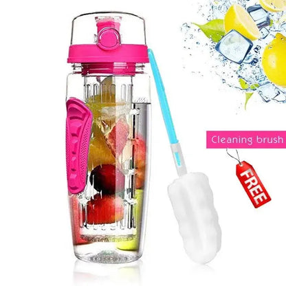 32 OZ Fruit Infuser Water Bottle - Kids water bottles 