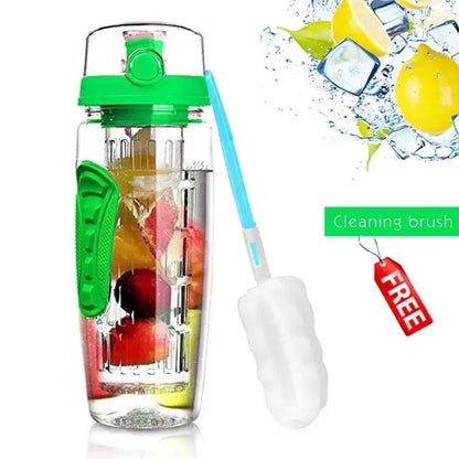 32 OZ Fruit Infuser Water Bottle - Kids water bottles 