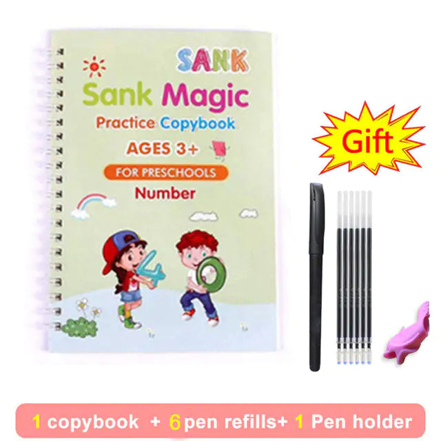 Children's Magic Practice Book Kids water bottles  Kids water bottles  kids Magic book