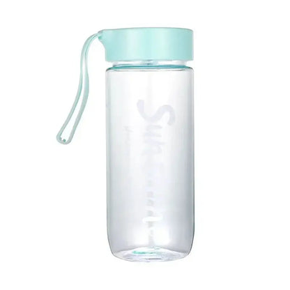 600ml Outdoor Water Bottle Frosted Plastic Cup Portable Rope Gift - Kids water bottleswater bottle   600ml Outdoor Water Bottle Frosted Plastic Cup Portable Rope Gift