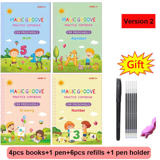 Children's Magic Practice Book Kids water bottles 16.00 Kids water bottles Version-2 kids Magic book