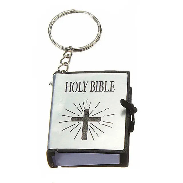 Mini Bible Keychain Book Pendant Kids water bottles 8.00 Kids water bottles Silver kids Magic book