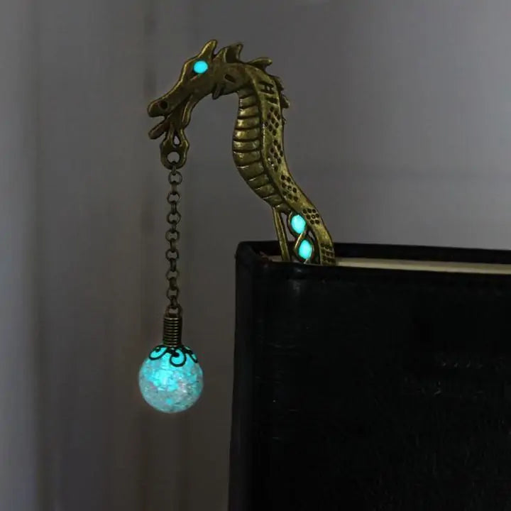 Luminous Book Wyrm Bookmark Kids water bottles  Kids water bottles  kids Magic book