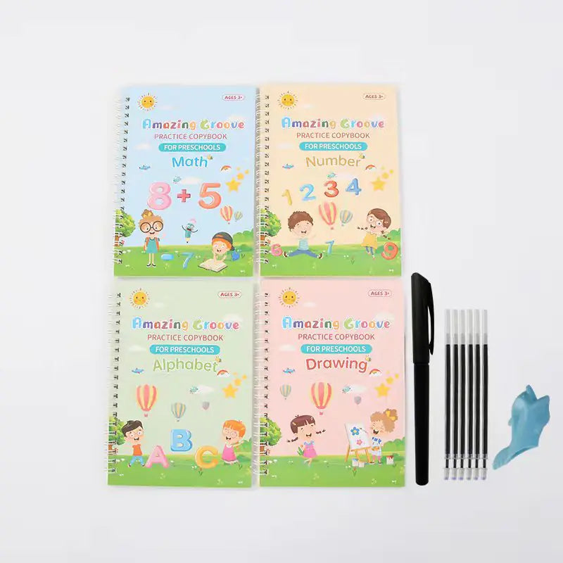 Children's Control Pen Training Book Kids water bottles  Kids water bottles