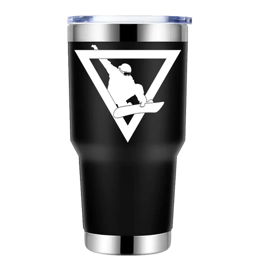 Never Underestimate An Old Snowboarder 30oz Double Wall Stainless Steel Water Tumbler Kids water bottles  Kids water bottles