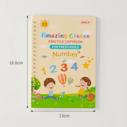 Children's Control Pen Training Book Kids water bottles  Kids water bottles