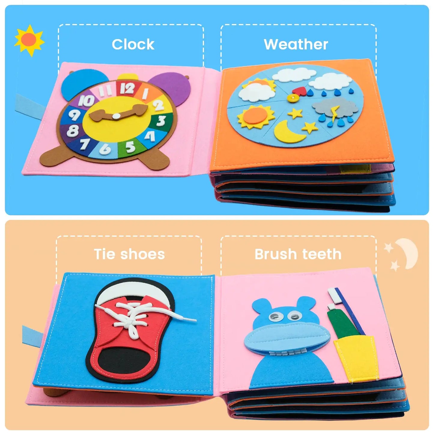 Children's Early Education Learning Book Kids water bottles  Kids water bottles  kids Magic book