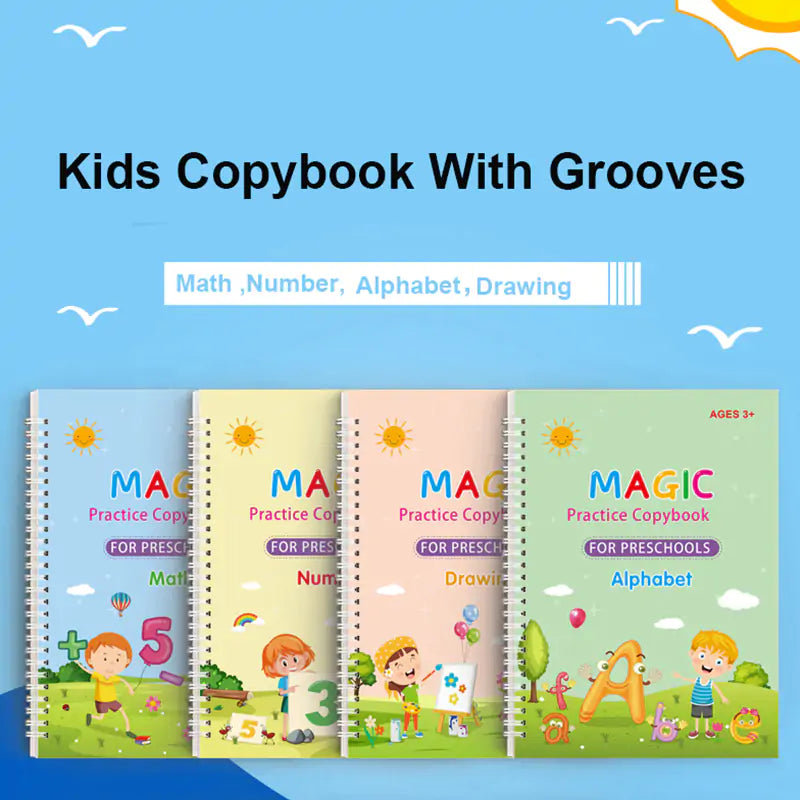 Children's Magic Practice Book Kids water bottles  Kids water bottles  kids Magic book