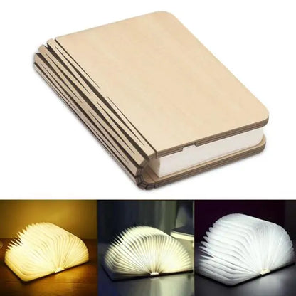 3 Colors LED Book Lamp Kids water bottles 39.00 Kids water bottles Maple-White-Large-21.5-x-17-x-2.5-CM kids Magic book