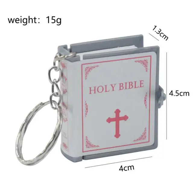 Mini Bible Keychain Book Pendant Kids water bottles  Kids water bottles  kids Magic book