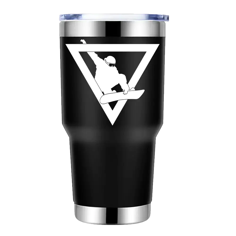 Never Underestimate An Old Snowboarder 30oz Double Wall Stainless Steel Water Tumbler Kids water bottles 59.53 Kids water bottles Black-30oz