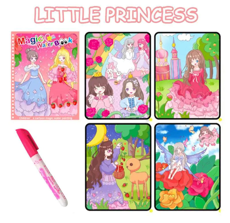 Magic Book Kids water bottles 9.00 Kids water bottles Little-Princess kids Magic book